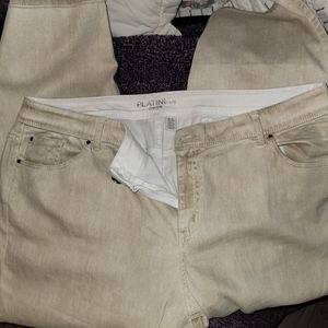 Chicos, platinum 3.5, New without tags.